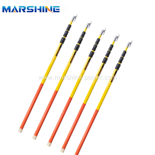 Fiberglass Insulated Telescopic Rod Hot Stick